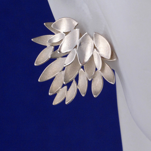 Flaming Lotus earrings silver 925 silver Flaming Lotus earrings