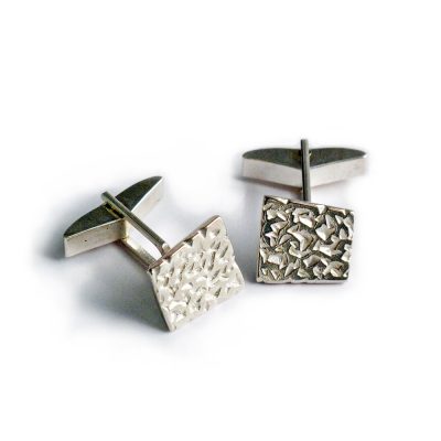 Sterling silver Pillar cufflinks